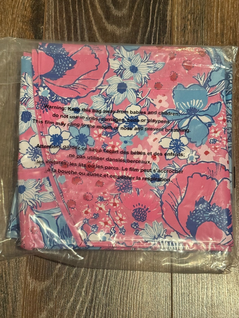 Lilly Pulitzer Blue & Pink Floral Set of Two Pool Tubes! GWP! - Picture 2 of 5